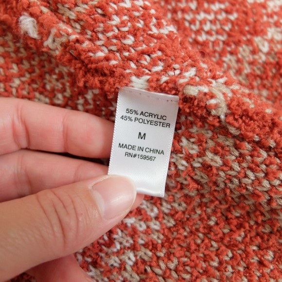 Ally Mae Aztec Tribal Western Style Cardigan Rust Color Size Medium - Picture 5 of 8